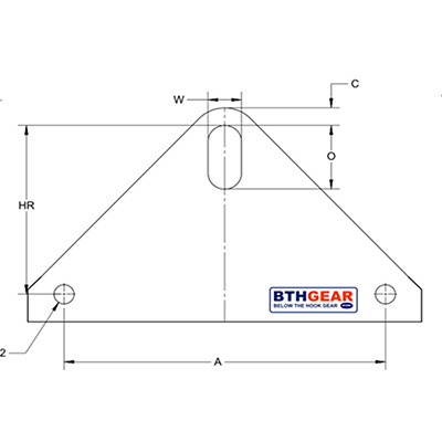 BTH Gear Triangle Plate Lifting Beam (Model F)