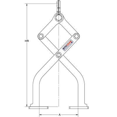 BTH Gear Vertical Lifting Clamp (Model VLC)
